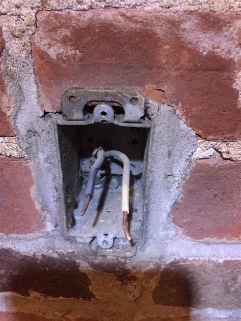 how to put a junction box in a brick wall|installing electrical box on drywall.